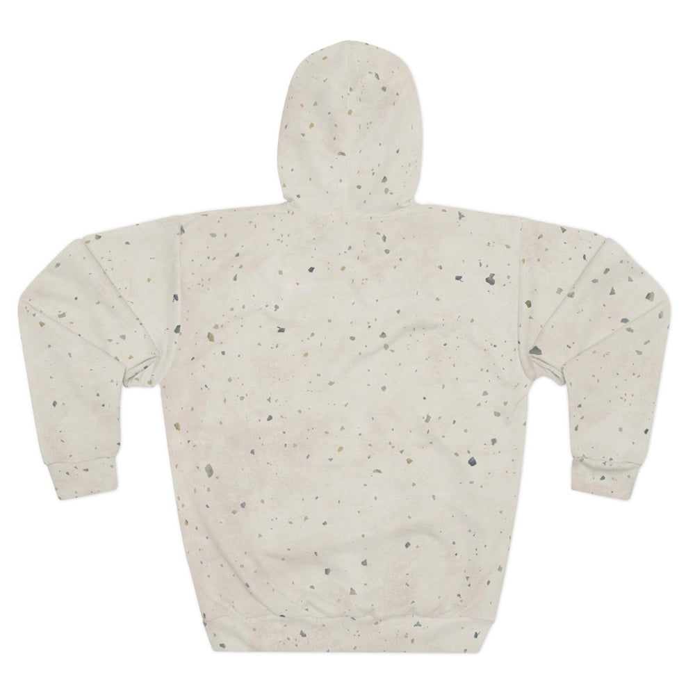 Terrazzo Hoodie - back - off white pullover