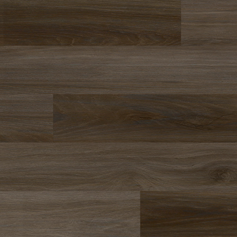 Allure Cocoa Ganache Alder ISOCORE vinyl flooring installed and viewed from above