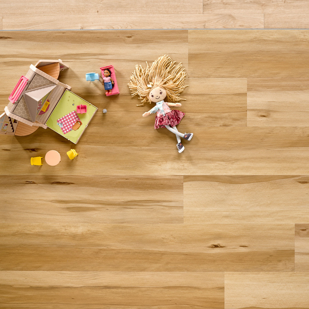 PVC free SRP TPU flooring with kids toys