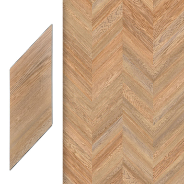 Allure Peach Crisp Pine Chevron Rigid Core Luxury Vinyl Flooring