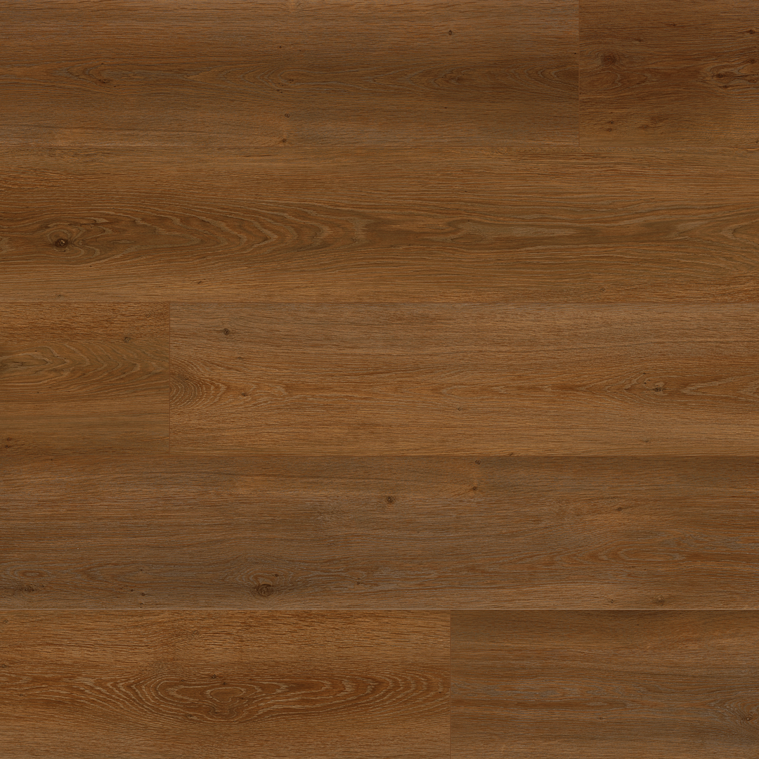 Allure Caramel Cookie Oak XL Rigid Core 22mil Luxury Vinyl Plank Flooring installed and viewed from above