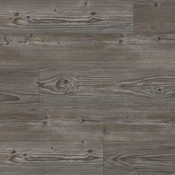 Allure Blueberry Pecan Pine ISOCORE vinyl flooring installed and viewed from above