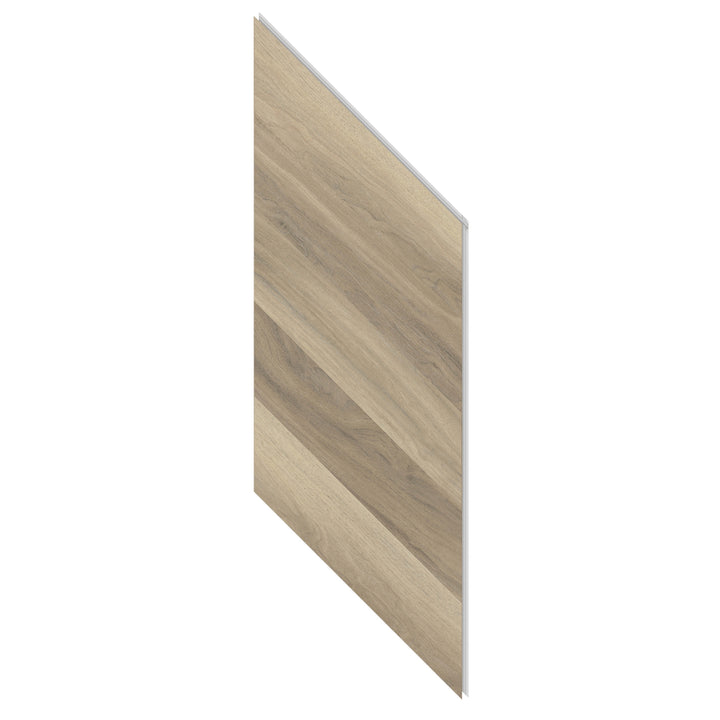 Allure Almond Honey Aspen Chevron ISOCORE vinyl flooring single plank